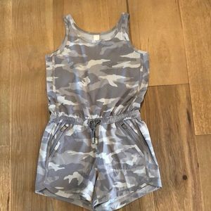 Athleta girl camo romper. Never worn. Smoke free home.